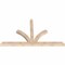 Ekena Millwork Richland Smooth Timber Gable Bracket, Douglas Fir, 72"W x 42"H x 3 1/2"D x 3 1/2"F, 14/12 Pitch GBW072X42X0404RIC00SDF - alternate 3